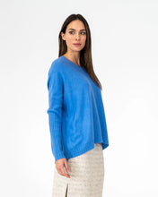 Load image into Gallery viewer, Sadie Crew Neck Knit - Periwinkle