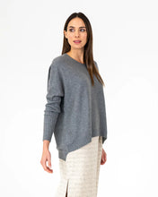Load image into Gallery viewer, Sadie Crew Neck Knit - Terrier Grey