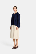 Load image into Gallery viewer, Sadie Crew Neck Knit - Navy