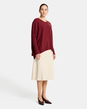 Load image into Gallery viewer, Sadie Crew Neck Knit - Pinot