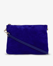 Load image into Gallery viewer, Samantha Crossbody - Cobalt Suede