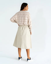 Load image into Gallery viewer, Elda Faux Leather Skirt- Camel