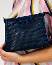Load image into Gallery viewer, Santorini Case Small - Navy Mesh