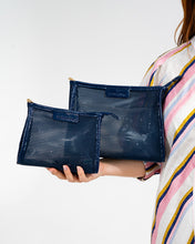 Load image into Gallery viewer, Santorini Case Small - Navy Mesh