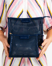 Load image into Gallery viewer, Santorini Case Large - Navy Mesh