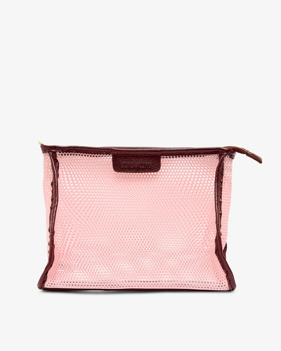Santorini Case Large - Blush Mesh
