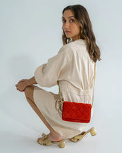 Load image into Gallery viewer, Sarah Crossbody - Red Suede