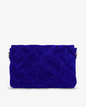 Load image into Gallery viewer, Sarah Crossbody - Cobalt Suede