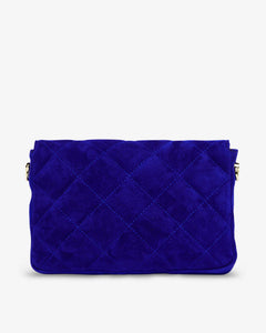 Sarah Crossbody - Cobalt Suede