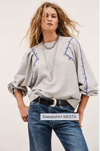 Load image into Gallery viewer, Mesta Embroided Sweat Shirt