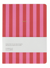 Load image into Gallery viewer, A5 Notebook - Stripes Pink