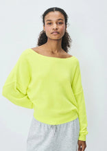 Load image into Gallery viewer, Damsville Sweater - Neon Yellow
