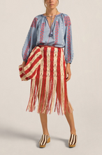 Load image into Gallery viewer, Helle Blouse – Blue Chambray