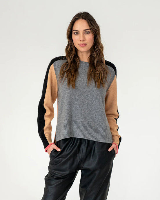 Sevilla Knit - Charcoal Multi