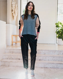 Sevilla Knit - Charcoal Multi