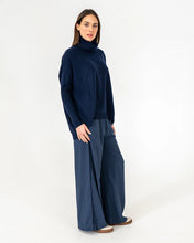 Load image into Gallery viewer, Sinead Roll Neck Knit - Navy