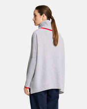 Load image into Gallery viewer, Sinead Roll Neck Knit - Marle w/ Rough Trim