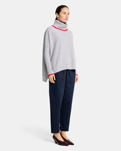 Load image into Gallery viewer, Sinead Roll Neck Knit - Marle w/ Rough Trim