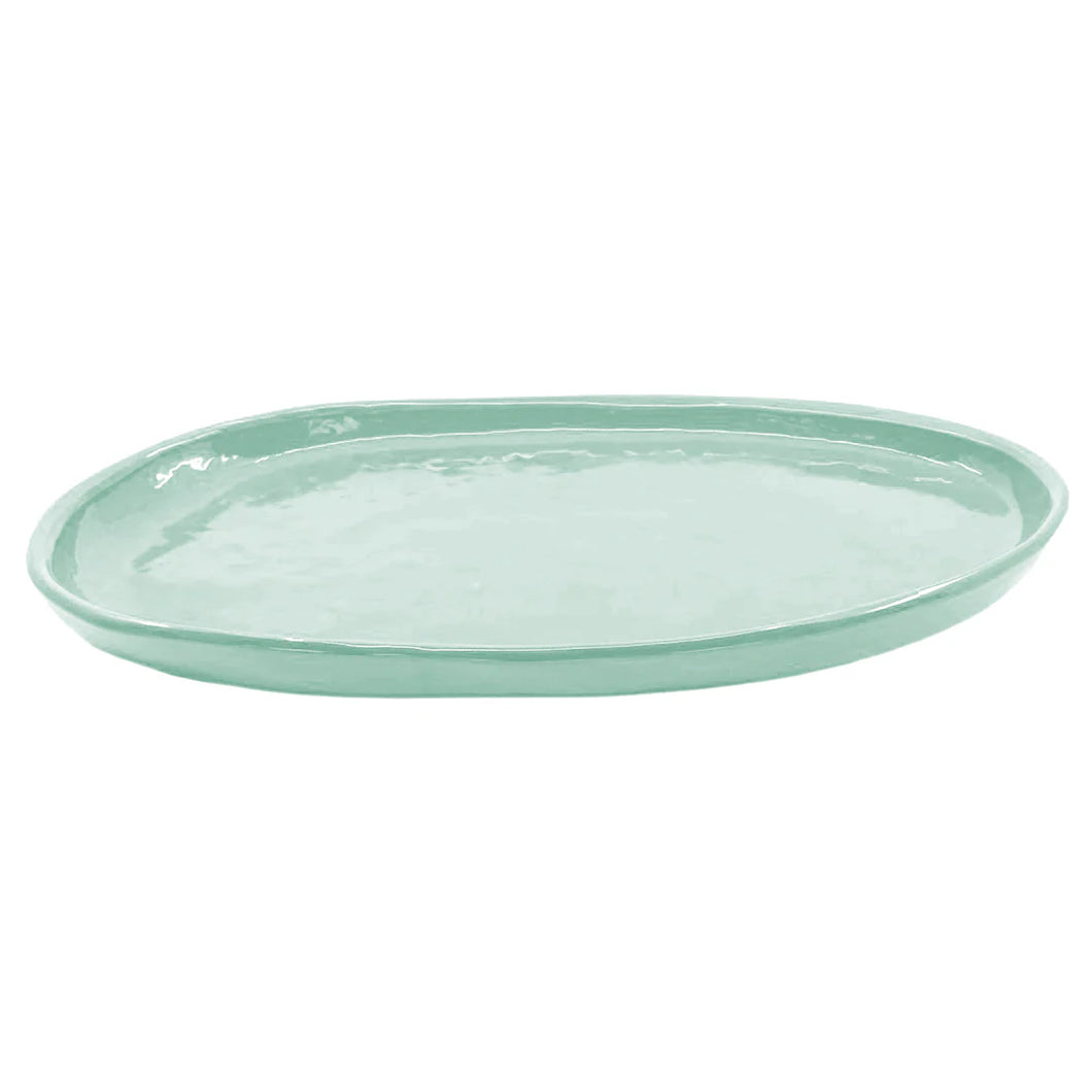 Small Oval Platter - Ghost Gum