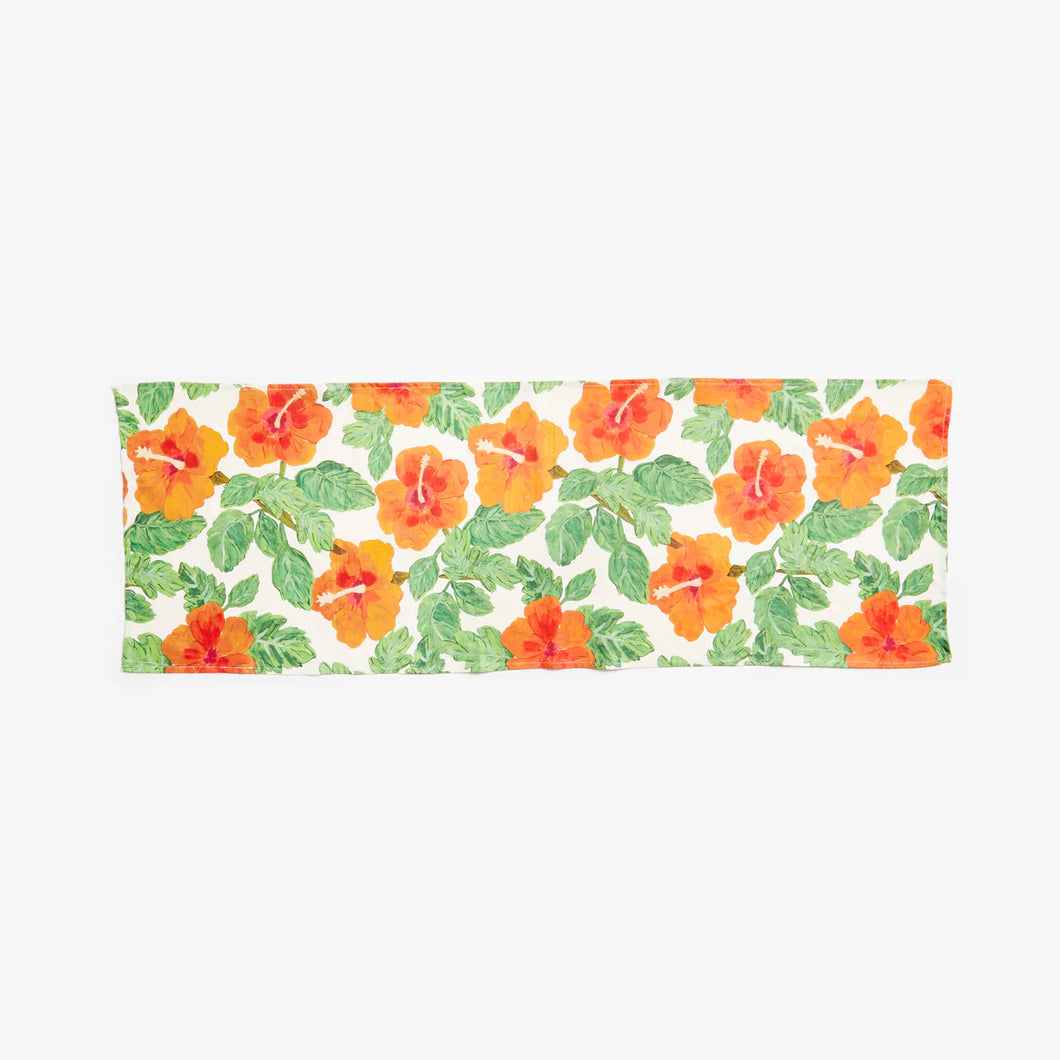 Table Runner - Hibiscus Red