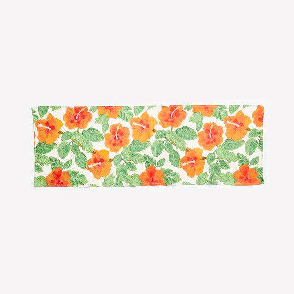 Table runner - Hibiscus Red