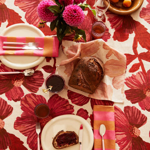 Tea Towel  - Tulip Pale Pink