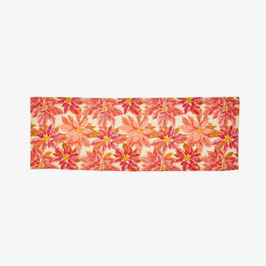 Table runner - Pointsetta Red