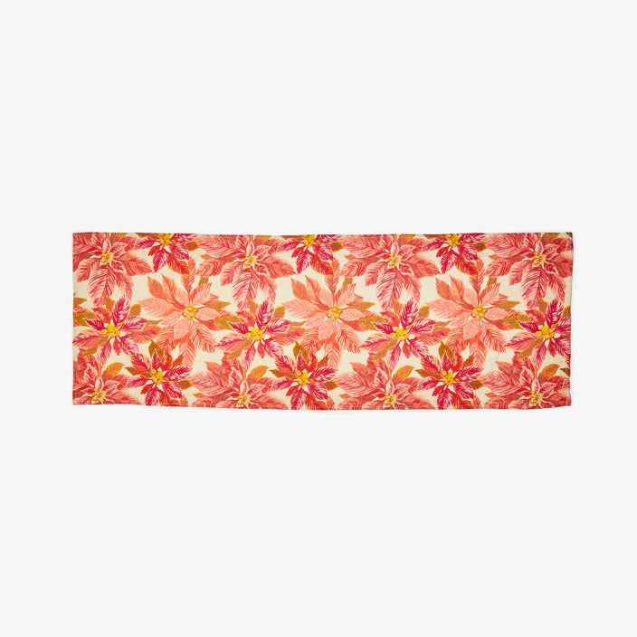 Table runner - Pointsetta Red
