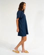 Load image into Gallery viewer, Ticino Mini Dress - Navy