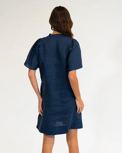 Ticino Mini Dress - Navy