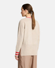 Load image into Gallery viewer, Tina Knit - Natural /Rouge