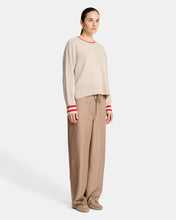 Load image into Gallery viewer, Tina Knit - Natural /Rouge
