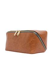 Load image into Gallery viewer, Washbag - Tan Pebble PU