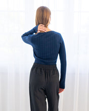 Load image into Gallery viewer, Henly Rib Knit - Navy