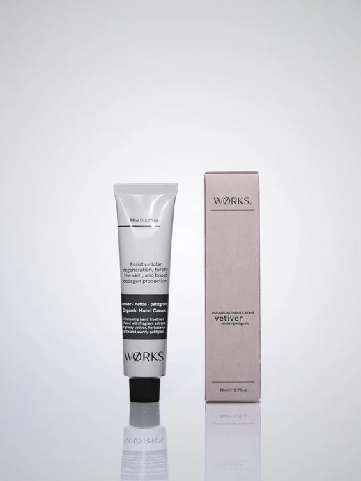 Hand Cream  Tube 80mls  - Vetiver