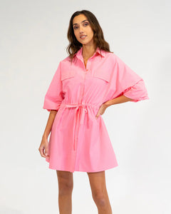Virginia Mini Dress - Pink
