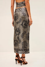 Load image into Gallery viewer, Silva Skirt - Sequin Paisley Print
