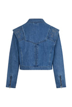 Load image into Gallery viewer, June Embroidered Denim Jacket - Malibu