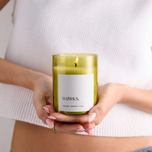 Aromatic Candle | Cumquat, Jasmine, Moss