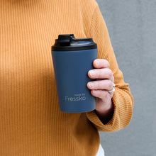 Load image into Gallery viewer, Ceramic Lined Camino 12oz Reusable Coffee Cup - Denim