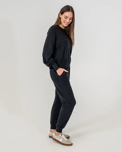 Ivy Track Pant - Black