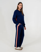 Load image into Gallery viewer, Speed Stripe Lounge Pant - Navy Sport