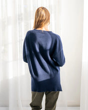 Load image into Gallery viewer, Zamora Crew Neck Knit - Navy