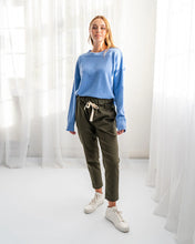 Load image into Gallery viewer, Zamora Crew Neck Knit - Periwinkle