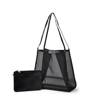 Load image into Gallery viewer, Zanzibar Bag - Black Mesh