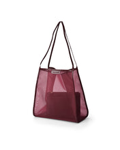 Load image into Gallery viewer, Zanzibar Bag - Wine Mesh