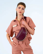 Load image into Gallery viewer, Zara Sling Bag - Burgundy