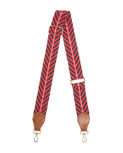 Load image into Gallery viewer, Accent Bag Strap - Navy &amp; Red