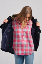 Load image into Gallery viewer, Allegra Relaxed Wool Blend Jacket - French Navy