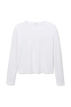 Load image into Gallery viewer, Axel crew Long Sleeve Tee - White